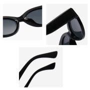 Women's 2025 New Cross-Border Vintage Hip-Hop Oval Sunglasses - Euro-American Street Style Small Frame - Image 2