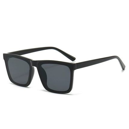 Men's New Trendy Brand Square Sunglasses - Large Frame for Face-Slimming Effect, Stylish UV Protection