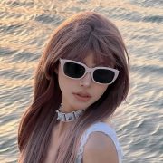Women's New Pink Sunglasses - Korean Style UV Protection, Street Fashion Premium Appearance - Image 2